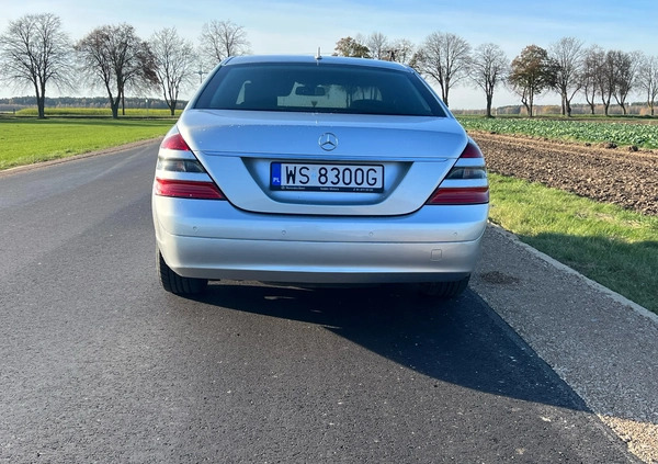 Mercedes-Benz Klasa S cena 59500 przebieg: 208000, rok produkcji 2006 z Siedlce małe 497